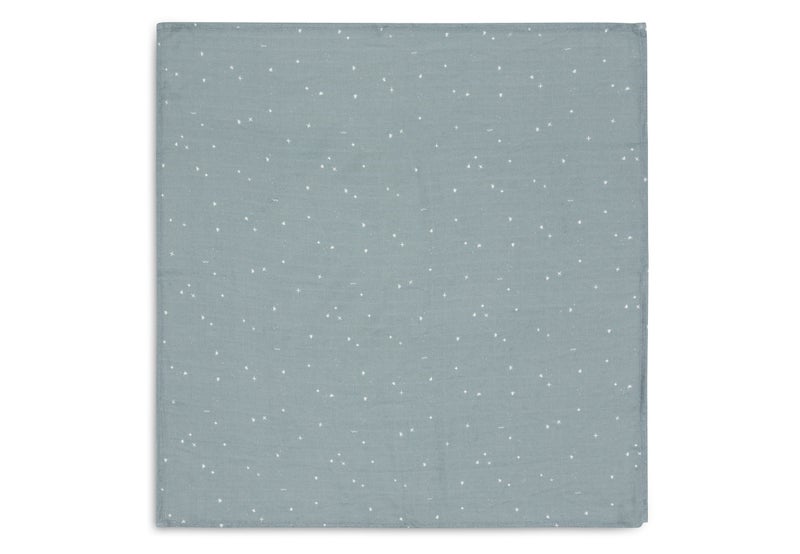 Jollein Cloth Muslin 70x70cm Twinkling Sea Green (3pack) - Image 2